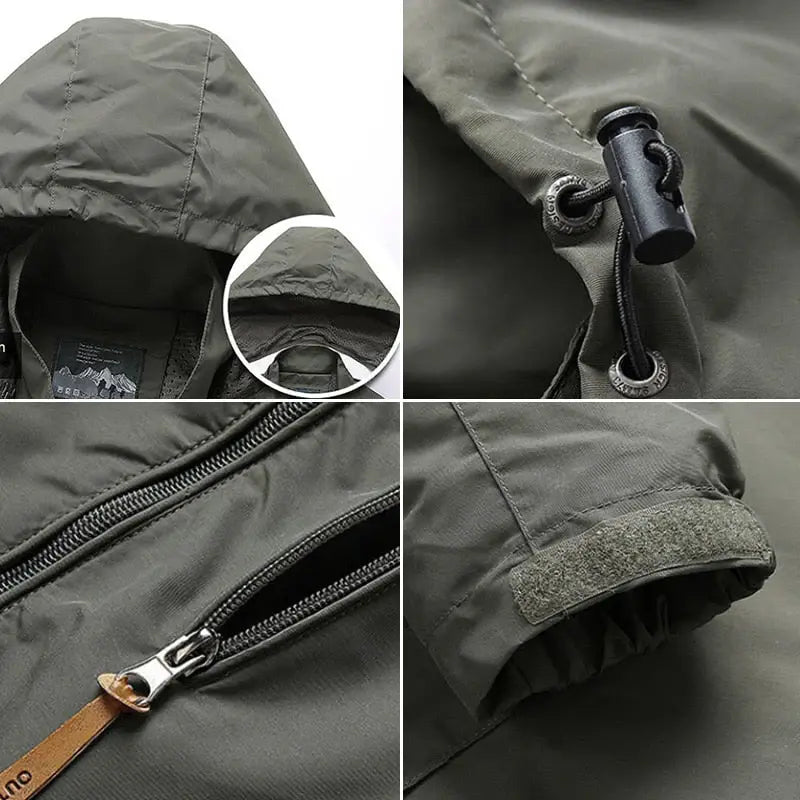 Island® Military Tactical Jacket (+ Free Flashlight Keychain)