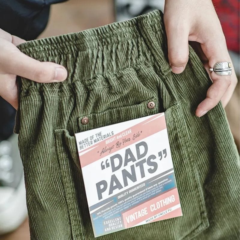 Men's Green Velvet Pants