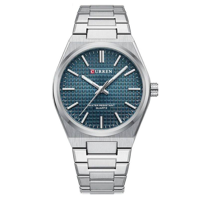 Aether Brushed Stainless Steel Men's Watch