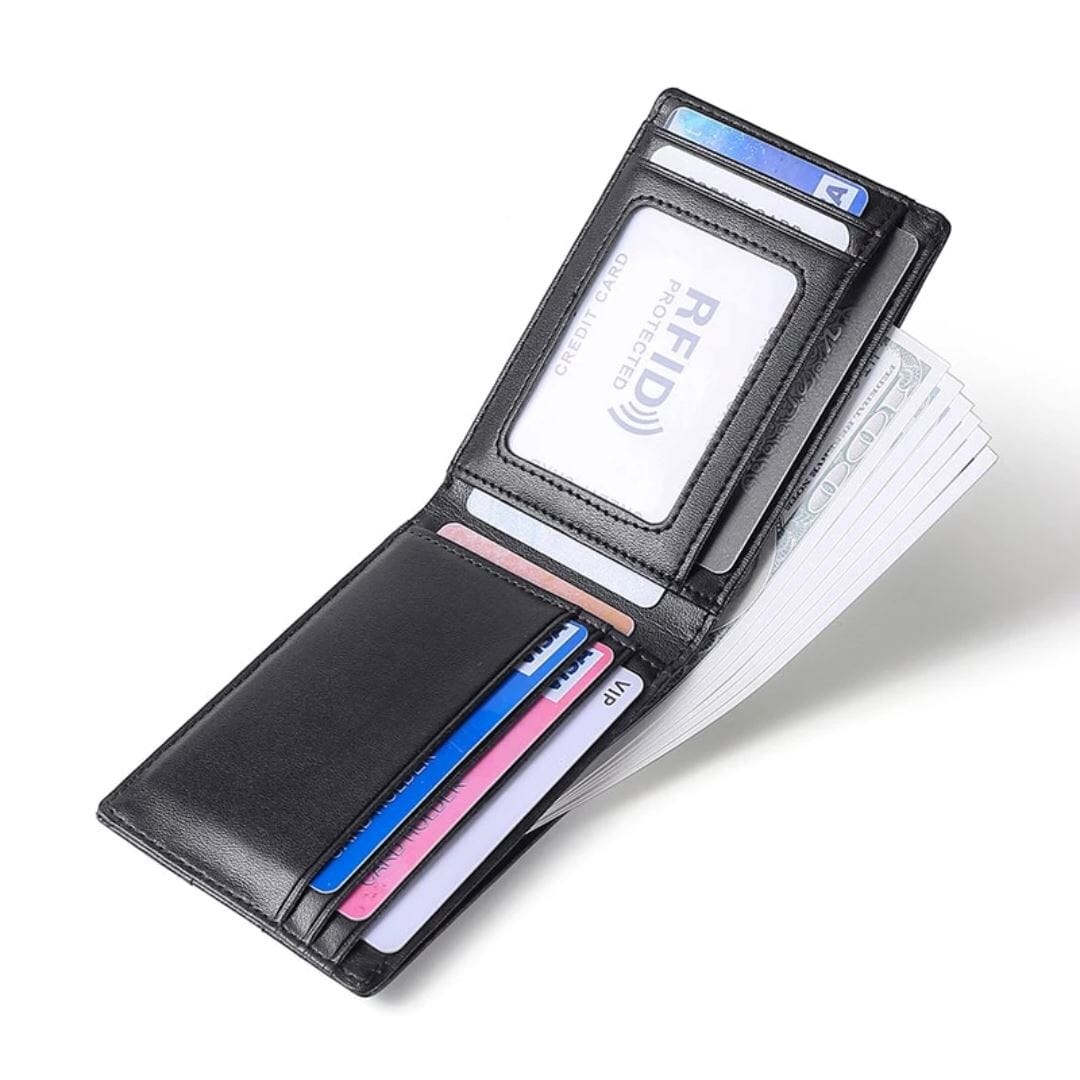 NovaTech Men's Leather Wallet