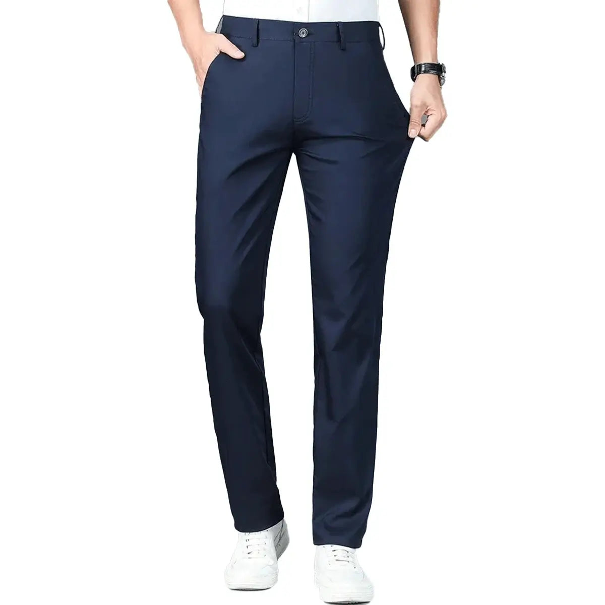 Luffy® Elastic Social Pants (+ Free Leather Belt) 