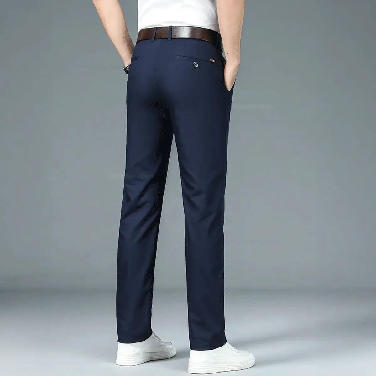 Luffy® Elastic Social Pants (+ Free Leather Belt) 