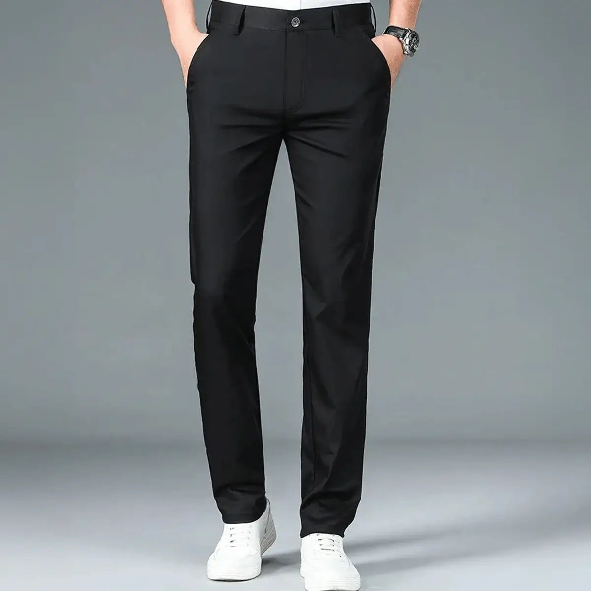 Luffy® Elastic Social Pants (+ Free Leather Belt) 