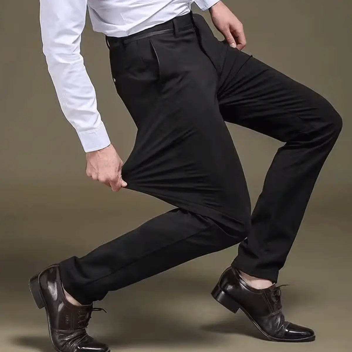 Luffy® Elastic Social Pants (+ Free Leather Belt) 