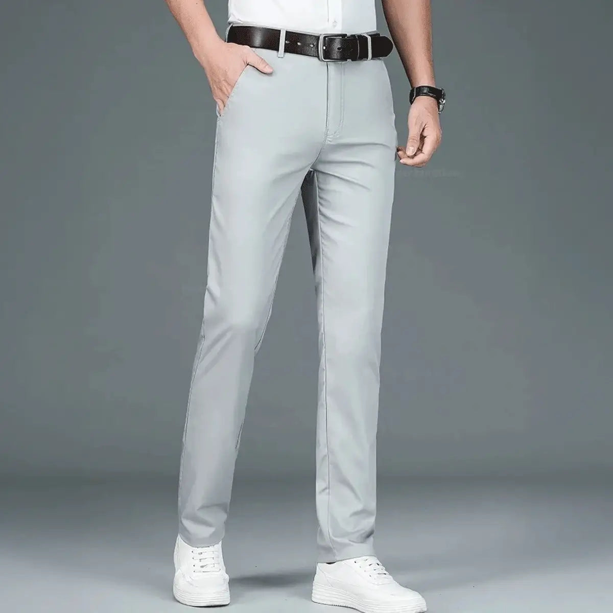Luffy® Elastic Social Pants (+ Free Leather Belt) 