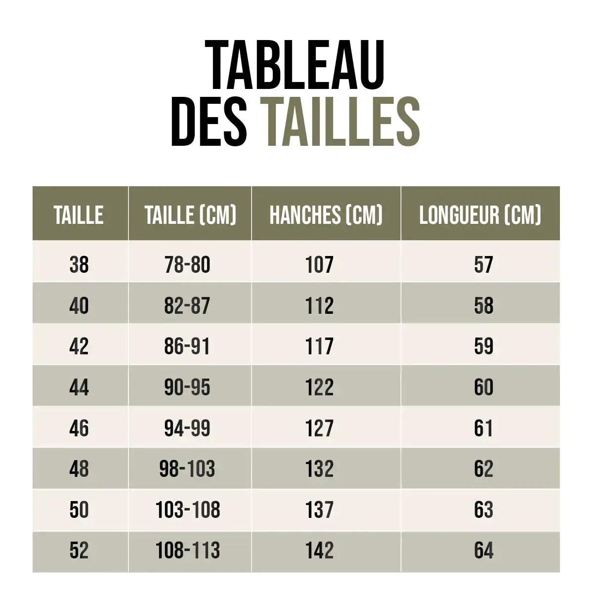 Size guide